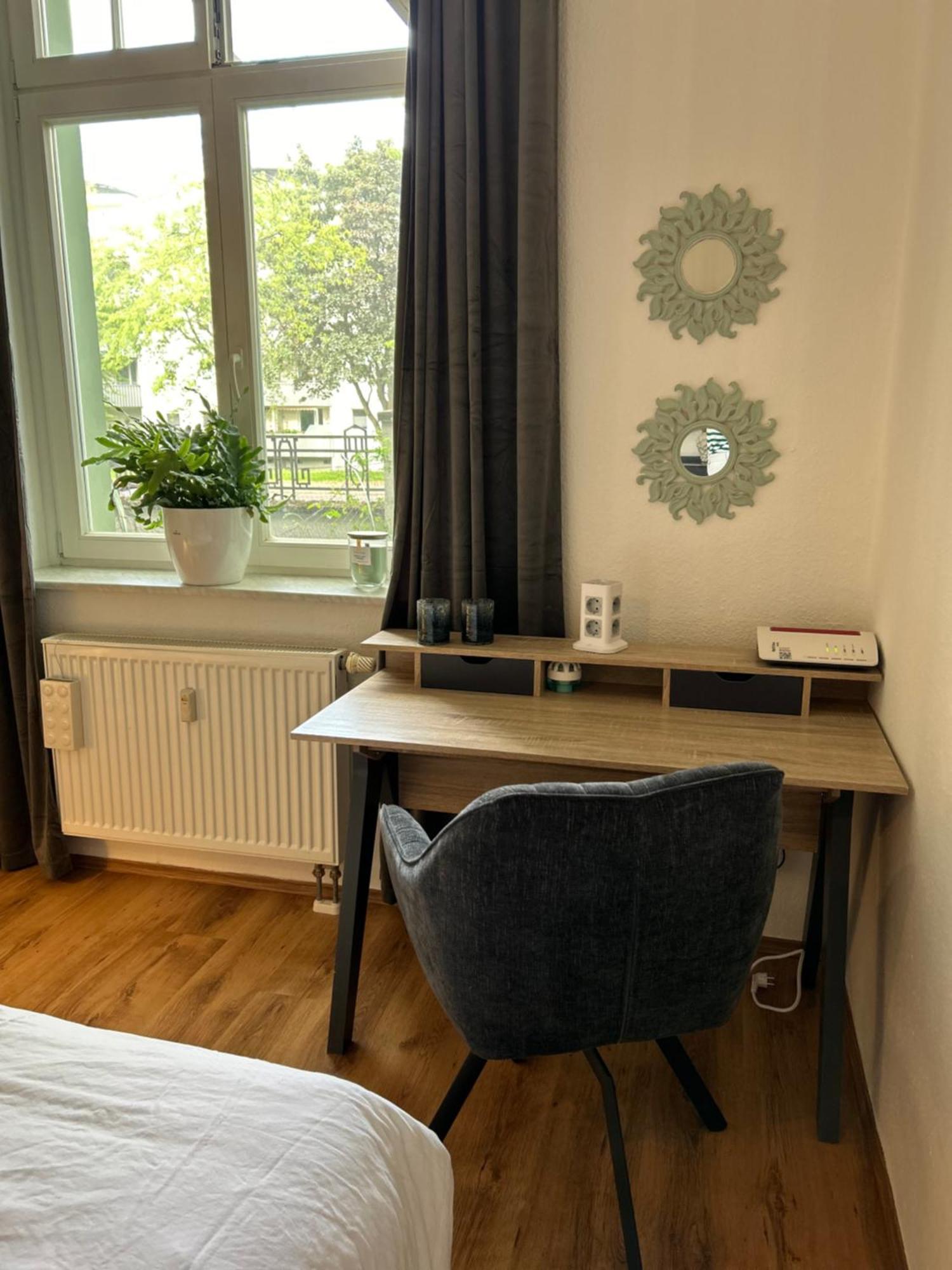 Mintara Komfort Apartment Mit Grill -Terrasse, Sky Und Parkplatz Magdeburg Bagian luar foto