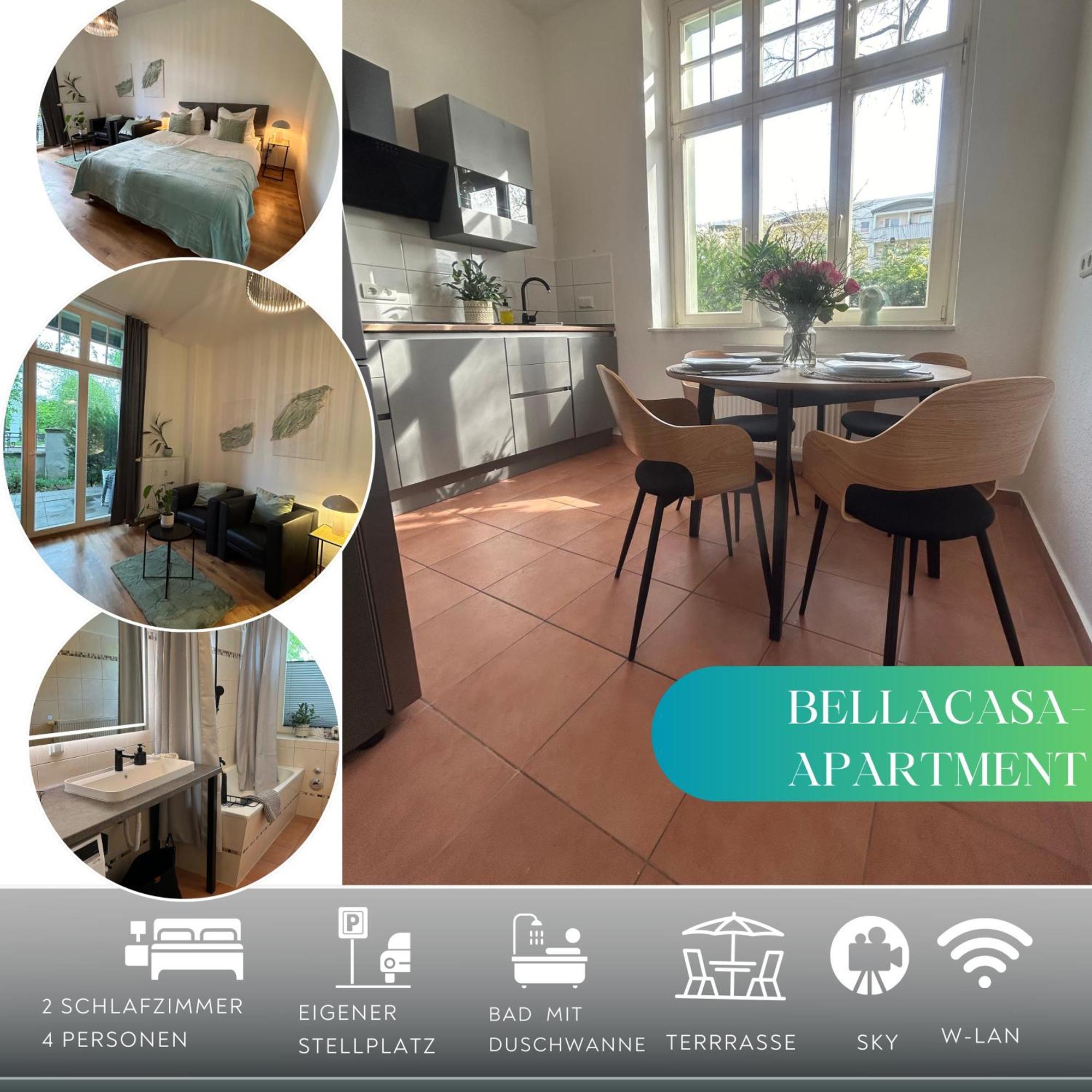 Mintara Komfort Apartment Mit Grill -Terrasse, Sky Und Parkplatz Magdeburg Bagian luar foto